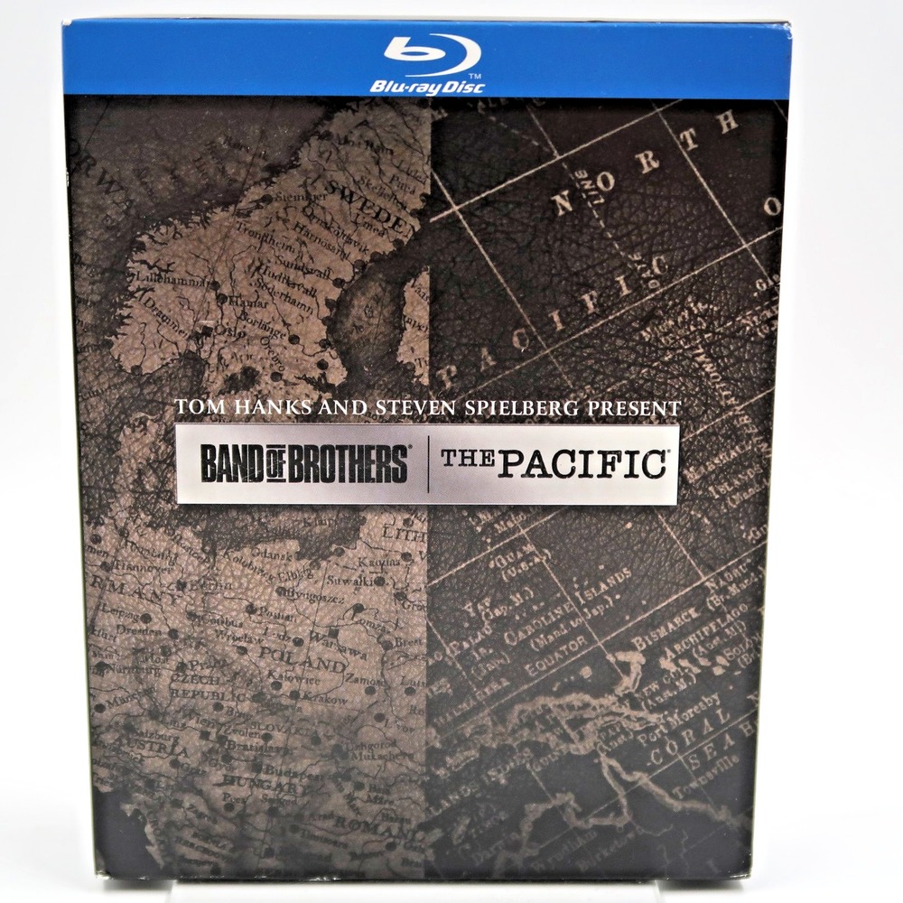 Band of Brothers & The Pacific Blu Ray Box Set Complete 12 Disc Special Edition